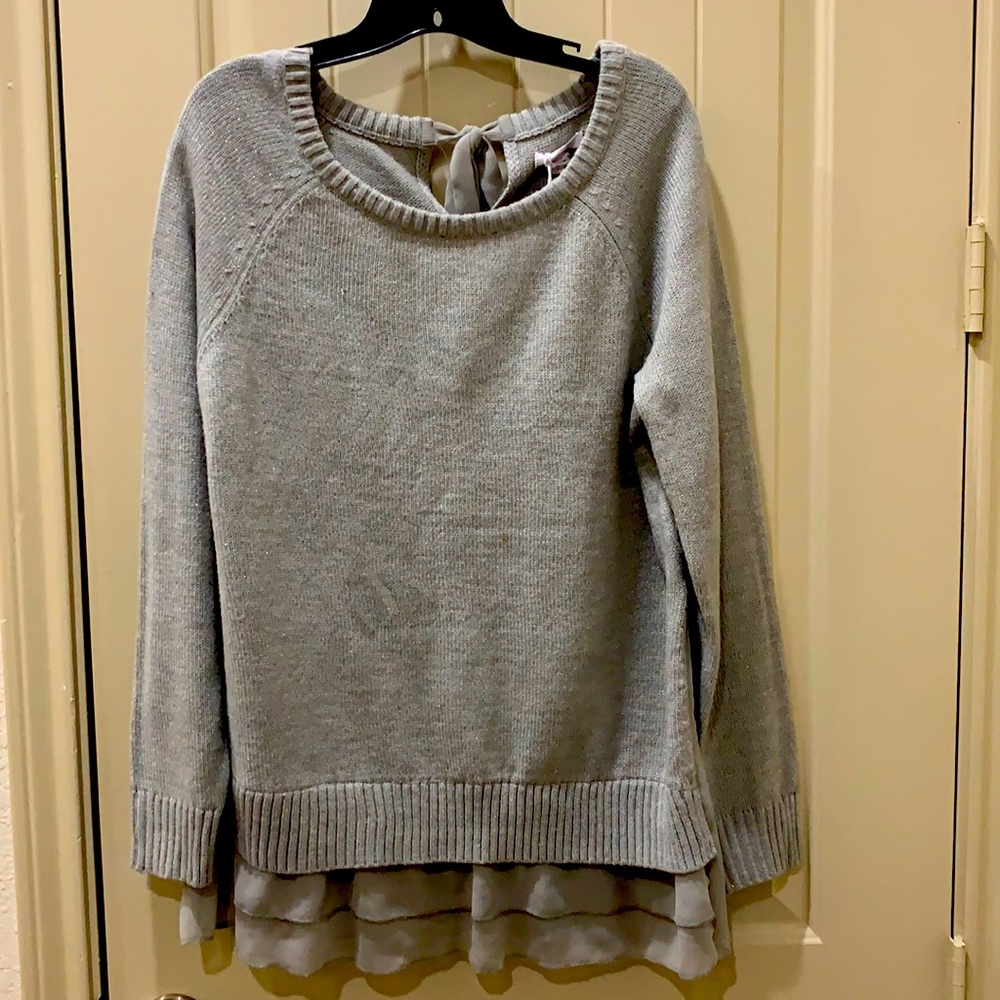Lauren Conrad Gray Sweater BRAND NEW